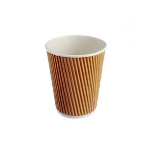 Kraft Ripple Hot Cups 12 oz Pack of 25
