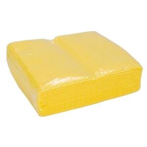 Harrison Wipes All Purpose Lightweight Cloth Yellow Pack of 50
