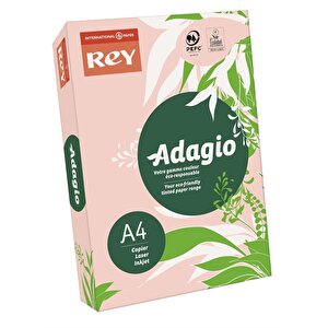 Rey Adagio Paper A4 80gsm Pink REAM 500