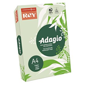 Rey Adagio Paper A4 80gsm Green REAM 500