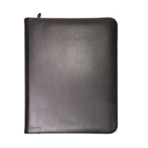 Monolith Leather Zipped Ringbinder A4