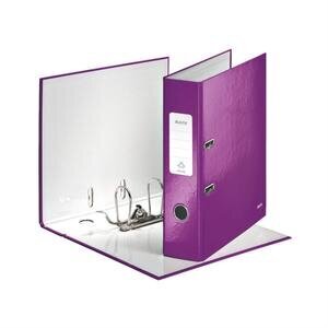 Leitz Wow Lever Arch File A4 80 mm Purple