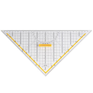 Hatas 0131 Plastic Ruler 30Cm Clear