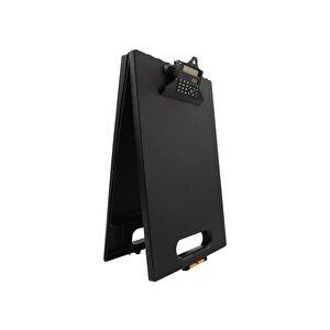 SECO A4 WP 3in1 Clipboard Calculat Black