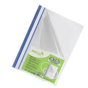Seco A4 Eco Friendly Project Files Blue Pack of 10