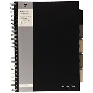 PUKKA A4 WB PJ Book Ruled 250page BK PK3