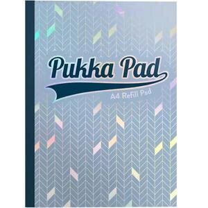 Pukka Glee A4 Refill Pad Ruled 400 pages Light Blue Pack of 5