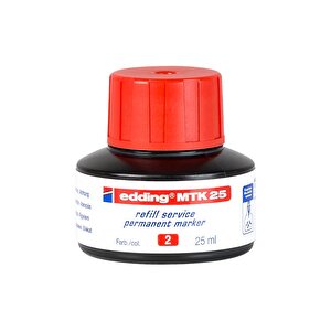 edding MTK25 Refill PERM marker25ml RED