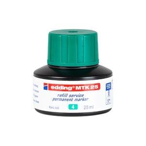 Edding MTK 25 Bottled Refill Ink for Permanent Markers 25 ml Green