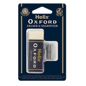 Oxford Large Sleeved Eraser & Metal Pencil Sharpener Set