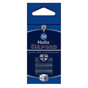 Oxford Blue Ink Cartridges Pack of 20