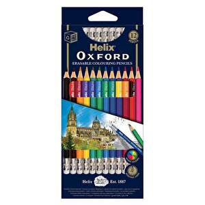 OXFORD ERASABLE COL PENCIL X12