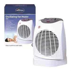 Silentnight 90° Oscillating Fan Heater/Cooler 2000W