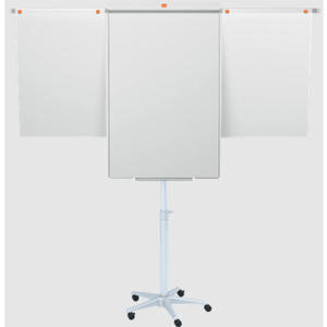 Nobo Classic Nano Clean™ Mobile Easel Magnetic Flipchart 700 x 745 mm Silver