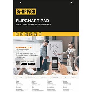 Bi-Office Flipchart Pad A1 40 Sheet PK5