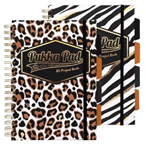 Pukka Wild B5 Hardb PJ BK Assorted PK2