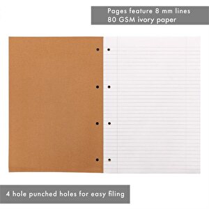 Pukka Kraft A4 500 Page Refill Pad PK5