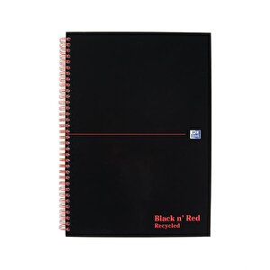 Black n Red A4 Recycled WB HB NB