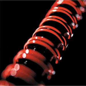 Black n Red A5 Recycled WB PP Cover NB