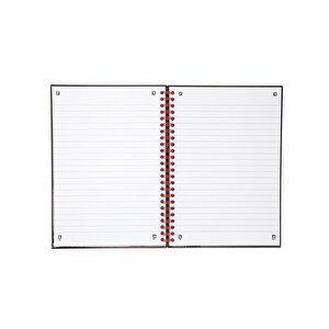 Black n Red A5 WB Polyprop Cover NB