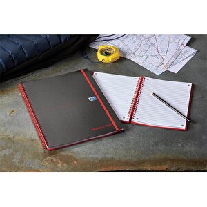 Black n Red A5 WB Polyprop Cover NB