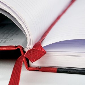 Black n Red A6 Casebound Hardback NB