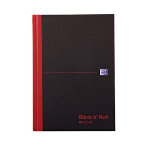 Black n Red NB A5 Recycled CB Ruled