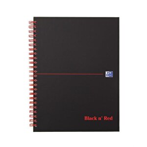 Black n Red WB HB NB A5 Matt Black