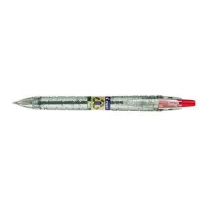 Pilot Ecoball B2P Ballpoint Pen 1.0 mm Medium Tip Red Pack of 10