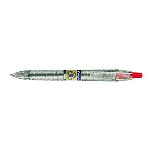 Pilot Recycled Ballpoint Med Red PK10 buyuk 1