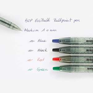 Pilot Recycled Ballpoint Med Red PK10 buyuk 2