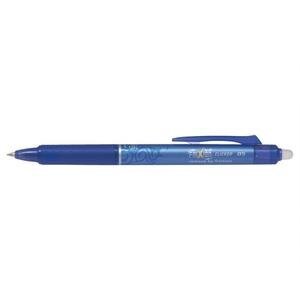 Pilot Frixion Ball Clicker Gel Ink Rollerball Pen 0.5 mm Fine Tip Blue Pack of 12