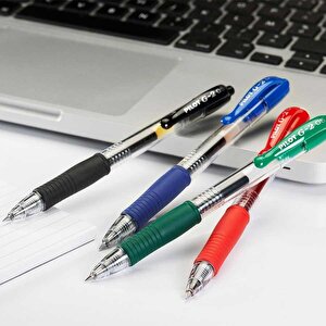 Pilot G-2 Rollerball Red Med PK12