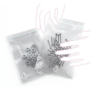 Grip Seal Bag Plain GL16 330 x 455 mm (13 x 18") 180 g Box of 1000