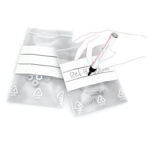 Grip Seal Bag Plain GL10 190 x 190 mm (7.5 x 7.5") 160 g Box of 1000