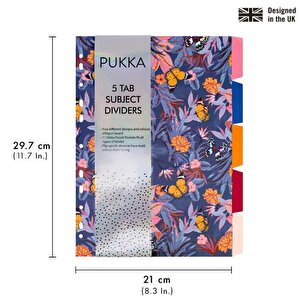 Pukka Bloom A4 5-Part Divider