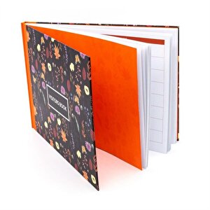 Pukka Bloom Black Visitors Book