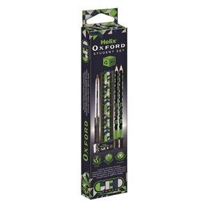 Oxford Geo 6-Piece Student Set Green