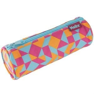 Oxford Geo Pencil Case Orange 17 cm x 7 cm