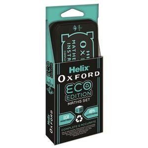 Oxford Eco 10-Piece Maths Set Recycled Blue