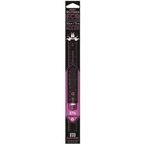 Oxford Eco Folding Ruler Recycled 30 cm Pink
