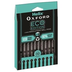 Oxford Eco Ballpoint Pen 1.0 mm Needle Tip Pack of 10