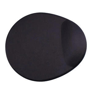 Intech Oval Mouse Mat With Wrist Support Black