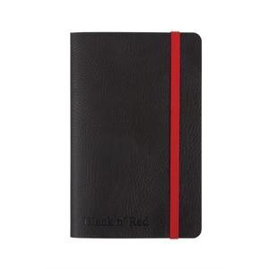 Oxford Black n Red A6 Business Journal Soft Cover Ruled & Numbered 144 Pages Black/Red