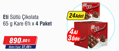 Atıştırmalık Ürünlerinde Çok Al Az Öde!