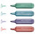 Faber-Castell 45 Fosforlu Kalem Metalik Renk 4'lü Paket kucuk 2