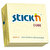 Hopax Stickn Yapışkanlı Not Kağıdı 76 x 76 400 Yaprak Sarı Renk