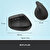 Logitech Lift Sessiz Kablosuz Mouse Siyah kucuk 8