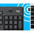 Logitech MK295 Sessiz Kablosuz Türkçe Klavye Mouse Seti - Siyah kucuk 4