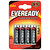 Energizer Eveready 4' lü AA Kalın Pil kucuk 1